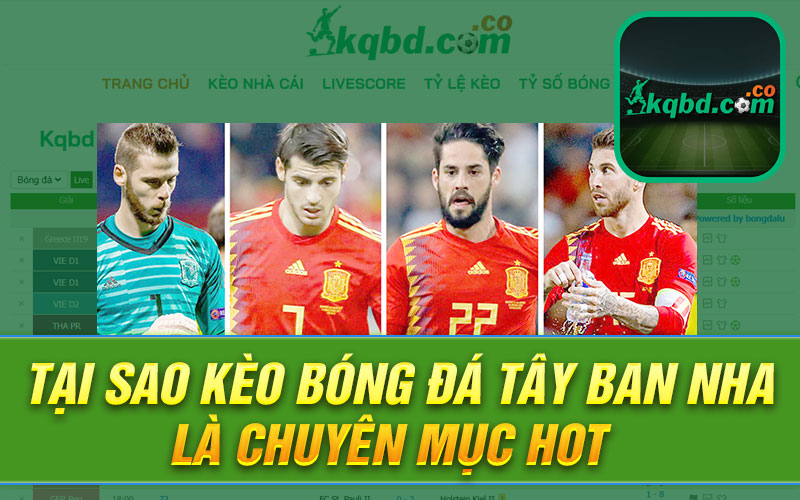 Tại sao Kèo bóng đá Tây Ban Nha là chuyên mục hot