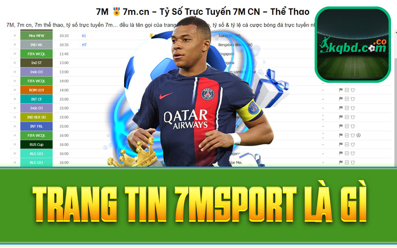 Trang tin 7msport là gì